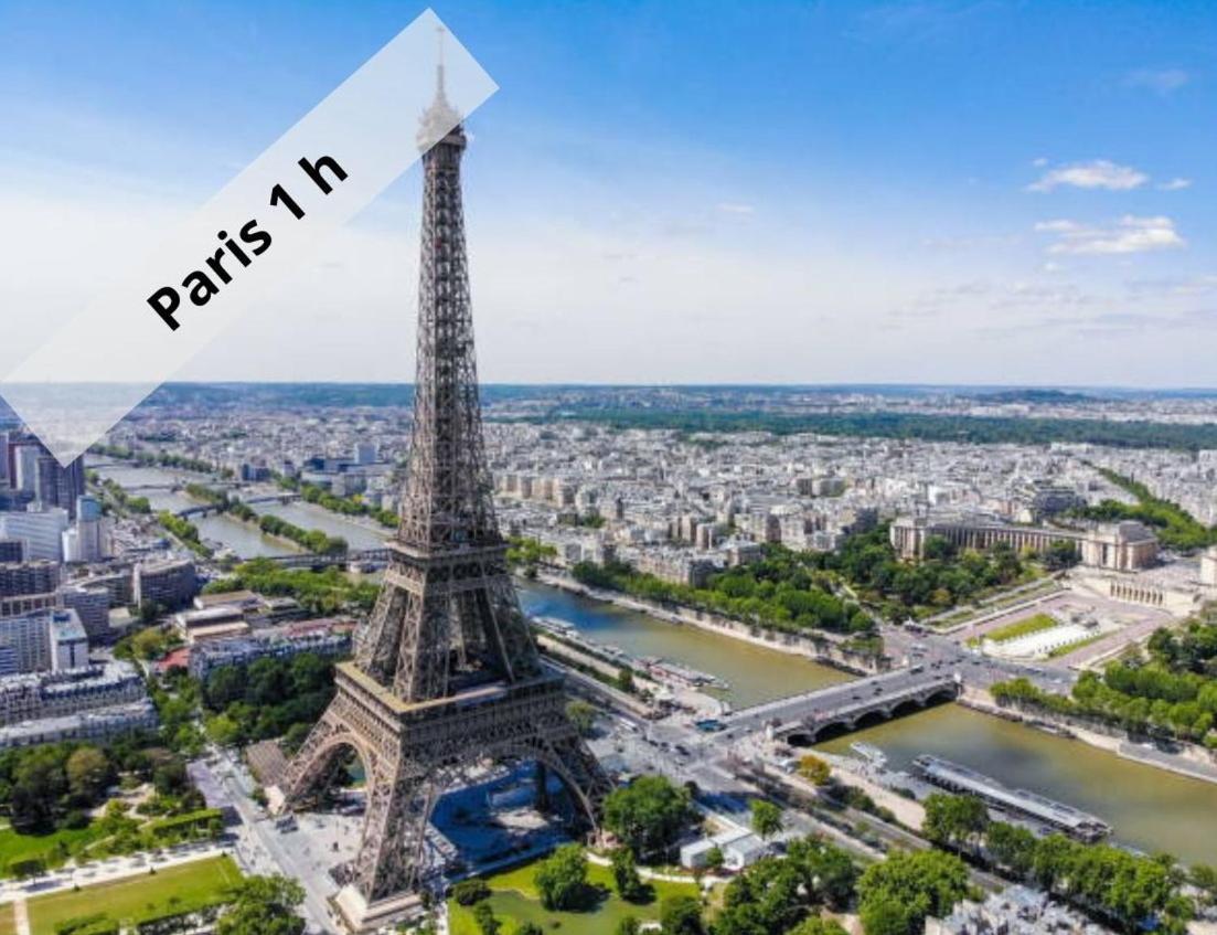 La Parenthese Campagnarde Apartment Richarville Luaran gambar